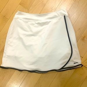 Slazenger white tennis golf skirt